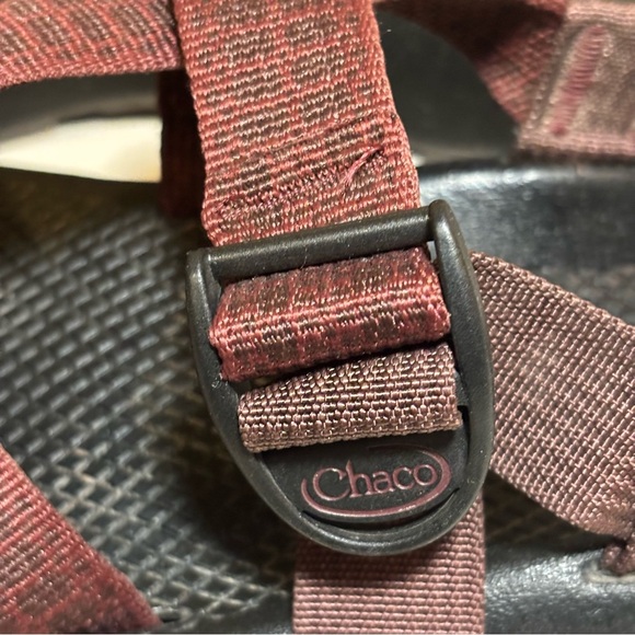 Chaco Z/Cloud Sandals Burgundy Men Size 8 - Picture 4 of 8